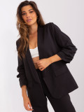 Elegancka czarna marynarka