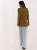 Sweter-AT-SW-2343.88-oliwkowy