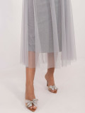 Elegancka midi spódnica z tiulu