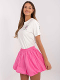 Biały t-shirt z napisem