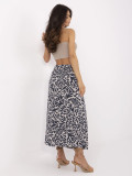 Elegancka midi spódnica w granatowej kolorze