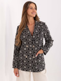 Elegancka czarna marynarka