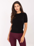 Elegancki czarny sweter