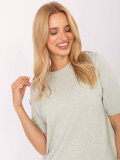 Elegancki pistacjowy sweter