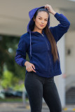 Czarna sztruksowego bluza