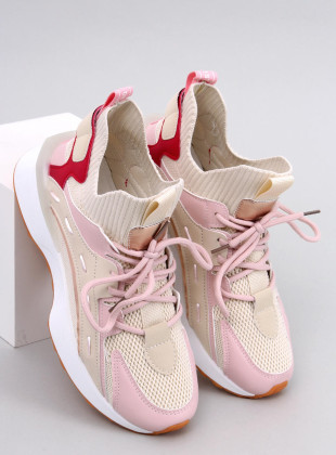 Sneakersy skarpetkowe Pink