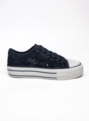 Damskie Trampki BANDANA NAVY