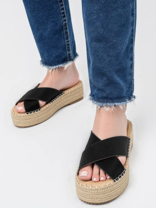 Klapki Safari Black