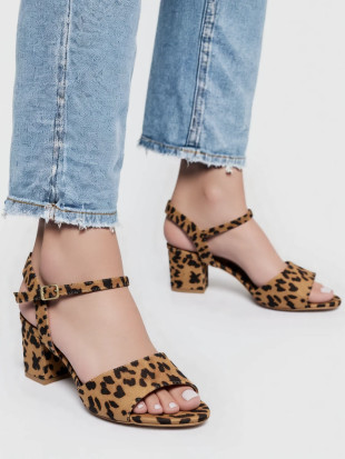 Damskie Sandały AURIA LEOPARD