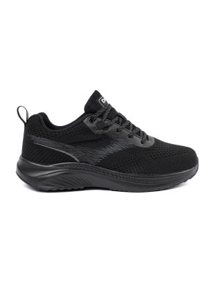 Lekkie czarne buty sportowe