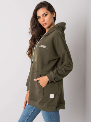Khaki damska bluza kangurka