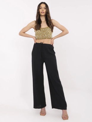 Stylowe czarne spodnie