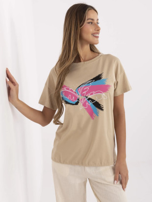 Stylowe T-shirt z aplikacją