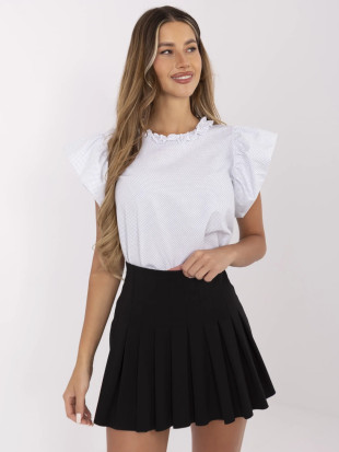 Elegancka bluzka w grochy