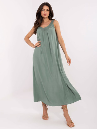 Sukienka-TW-SK-BI-L0125.52-khaki